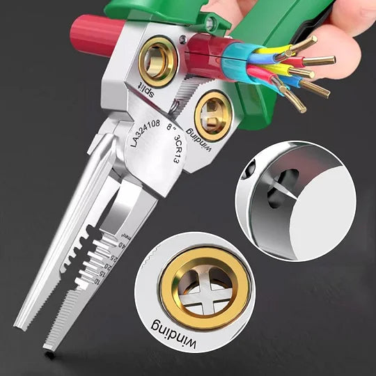 8 in 1 Multi-Function Wire Stripping Pliers