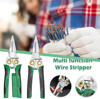 8 in 1 Multi-Function Wire Stripping Pliers