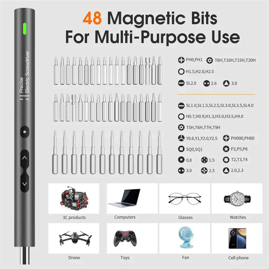FixMasterHub™ - Mini Precision Electric Screwdriver